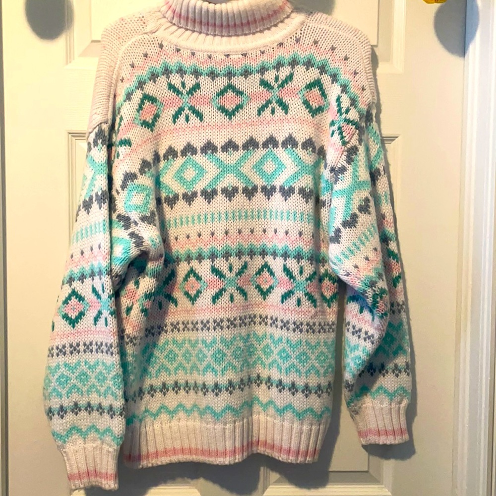 Lady Foot Locker knitted sweater.